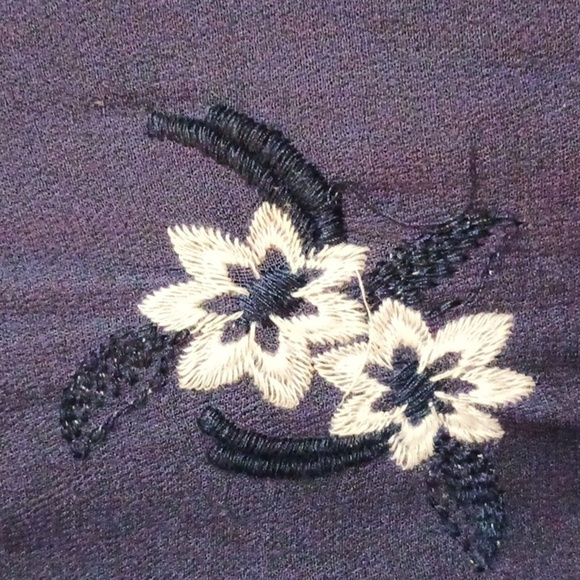 Sadie & Sage, Swing Dress Blue White Sz S - Picture 6 of 14